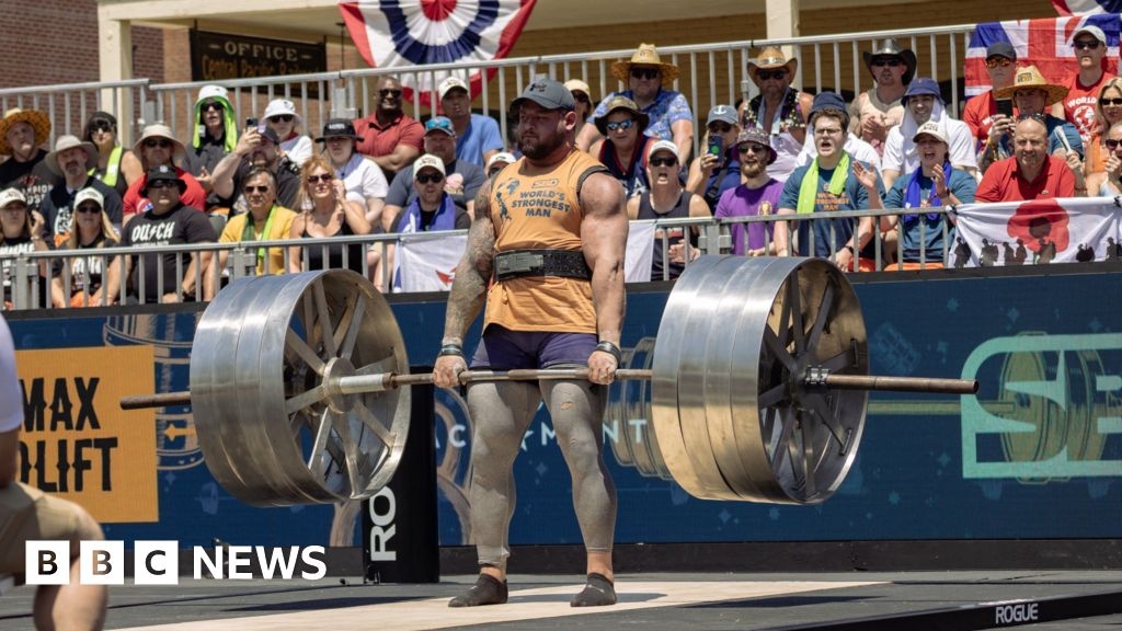 Weymouth dad goes from ruptured bicep to World's Strongest Man