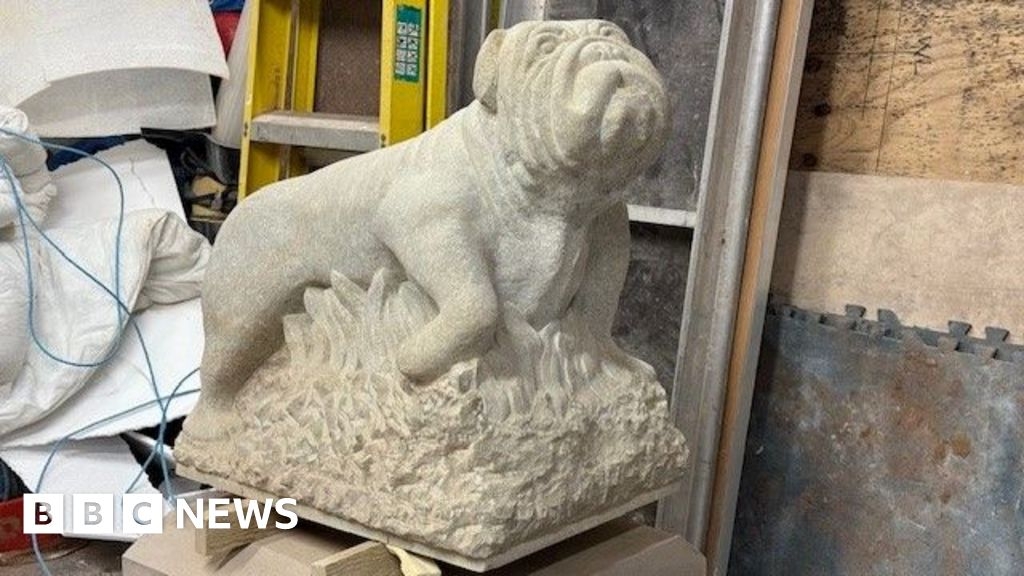 New statue of Hereford dog that inspired Elgar composition