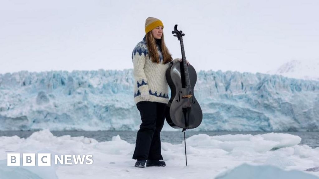 Skipton cellist visits Arctic to record sounds of climate change