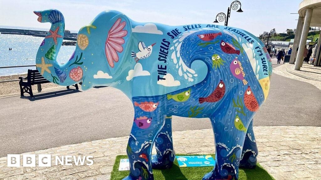 Dorset elephant trail statues sell for more than £170k