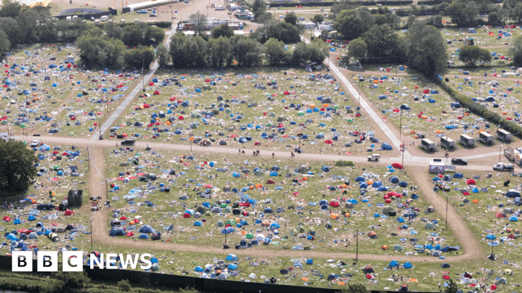 Reading Festival challenged over abandoned tents and waste