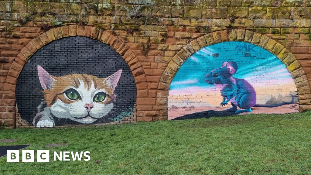 Murals painted at Kenilworth park to attract more people