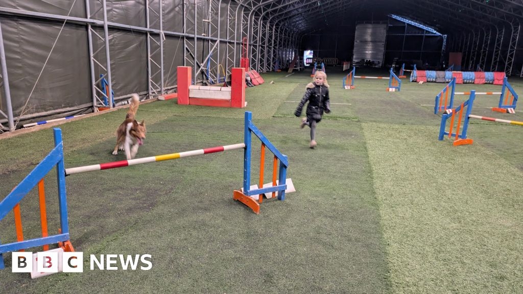 Young dog trainer and border collie from North Yorkshire prepare for Crufts