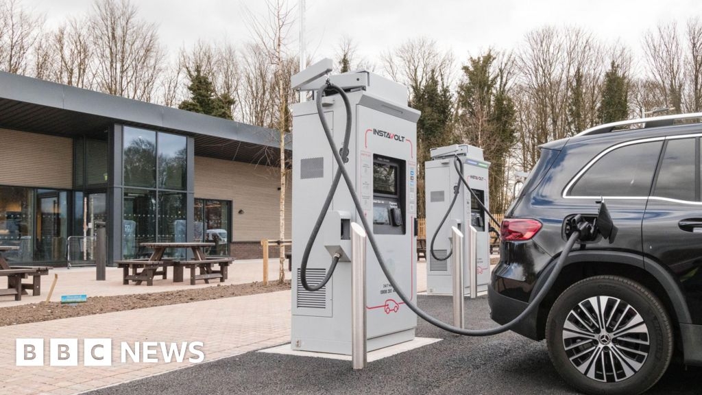 Winchester electric vehicle charging station largest of its kind