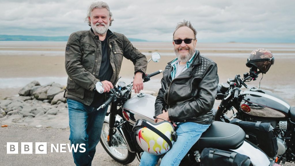 Final motorbike Hairy Biker Dave Myers rode sells at charity auction