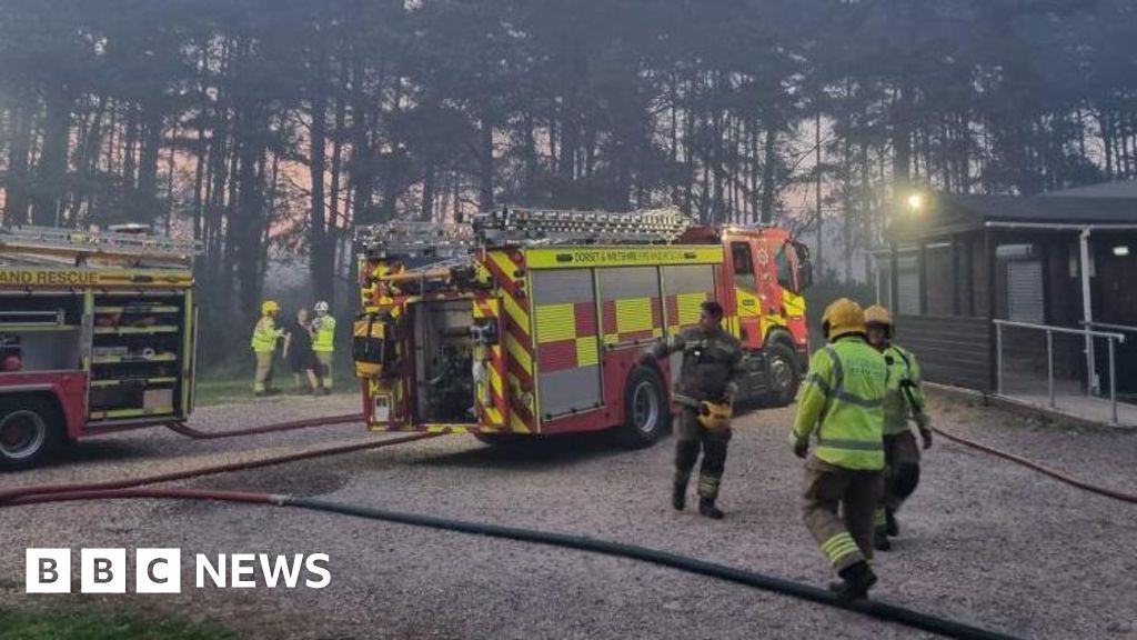 Large heath fire operation in Bransgore scaled back