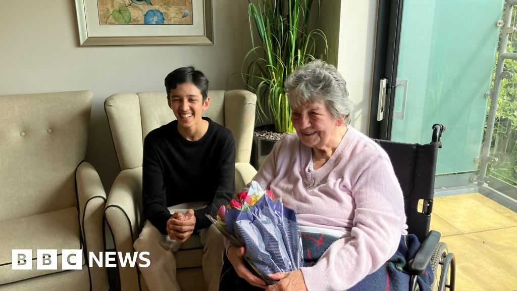 Boy, 14 and woman, 77, become friends through anti-loneliness scheme