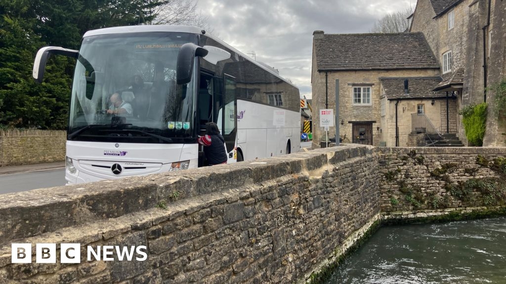 Bibury resident's foot run over as tourists flock to village