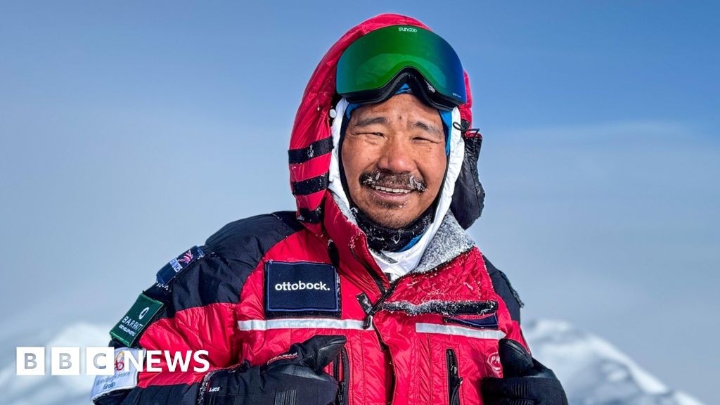 Canterbury: Double amputee scales highest summit outside Asia