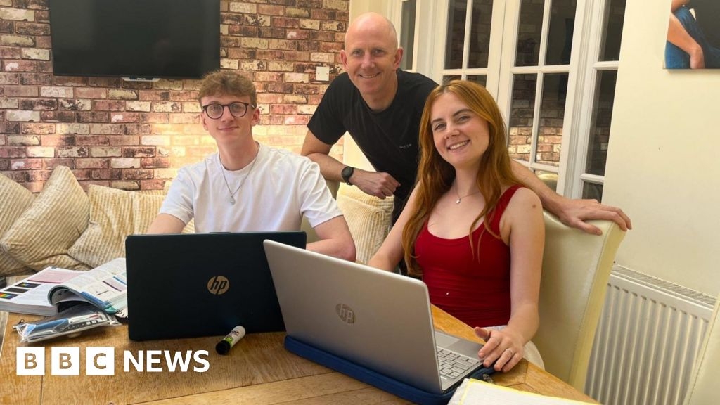 Exam revision: 'Our dad's a teacher - this is how we deal with study stress'