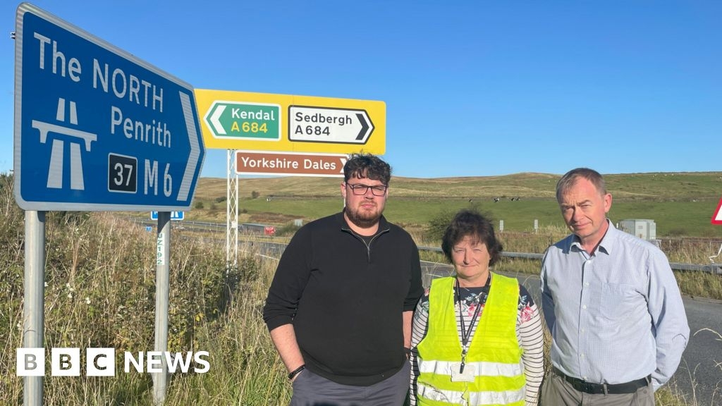 Kendal and Sedbergh 'terrifying' M6 junction 'needs speed limit'