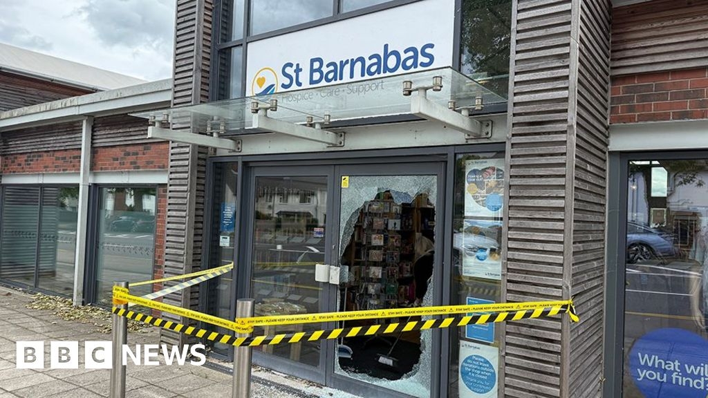 Lincoln hospice charity shop damaged during overnight burglary