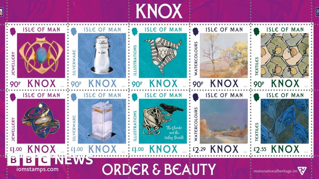 Legacy of Archibald Knox celebrated on Isle of Man stamp set