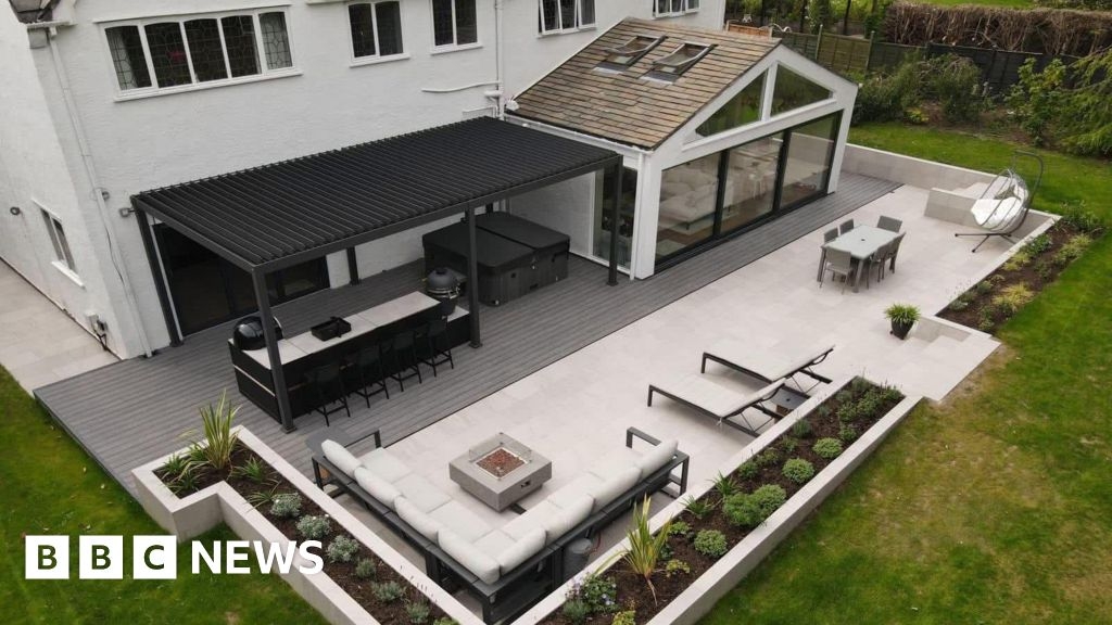 Wirral home's garden makeover before This City is Ours filming
