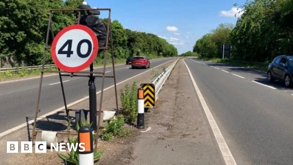 'Old A14' 40mph speed limit in Cambridgeshire to end by summer