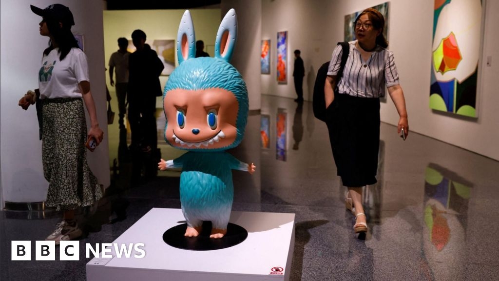 Human-sized Labubu doll sells for more than $150,000
