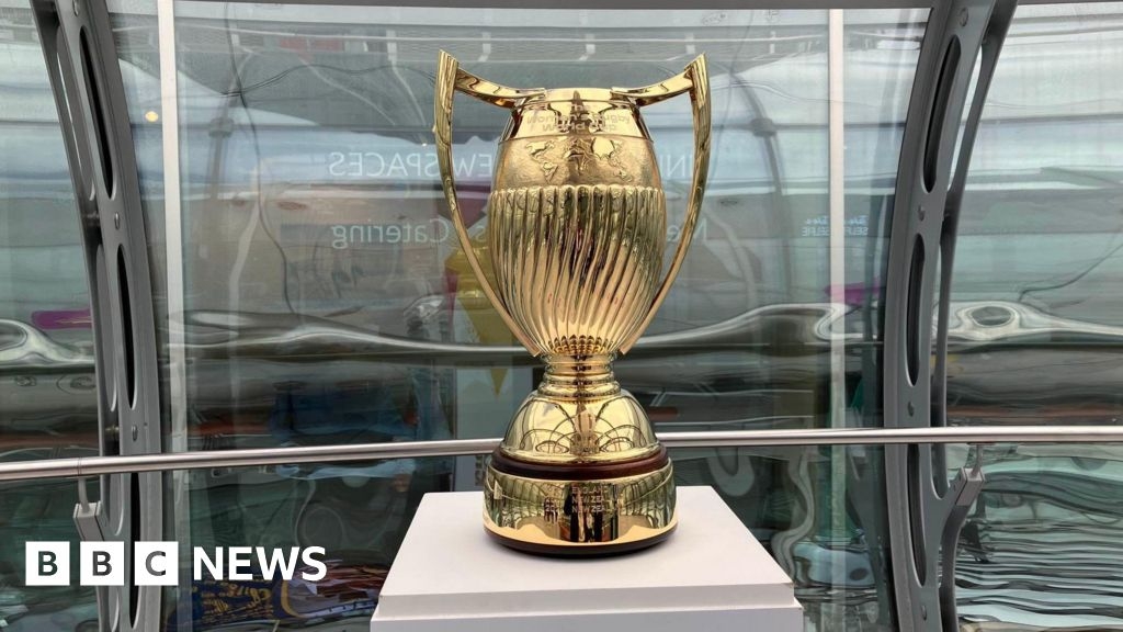 Women's Rugby World Cup trophy in Sunderland ahead of opener