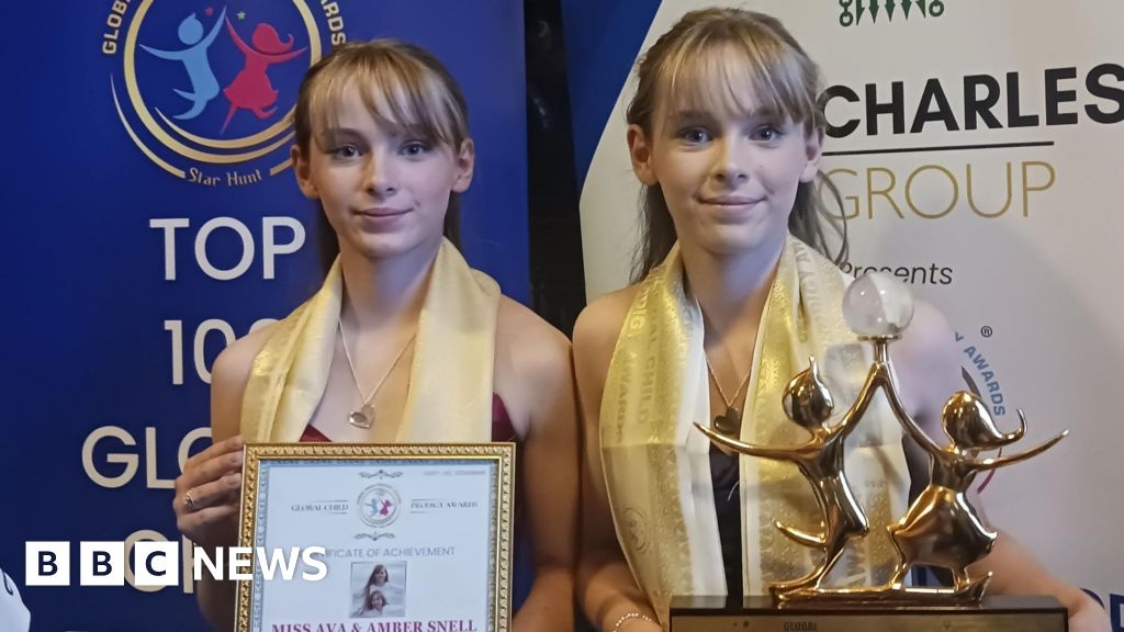 Twins target 2032 Olympics after 'child prodigy' archery award