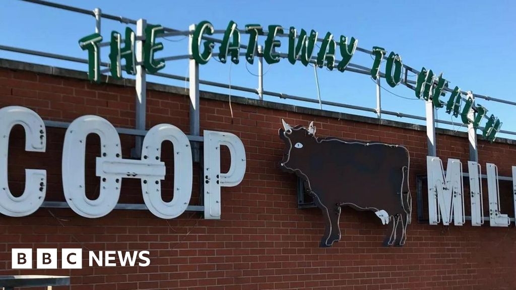 Derby's symbolic 'Co-op cow' sign to light up again