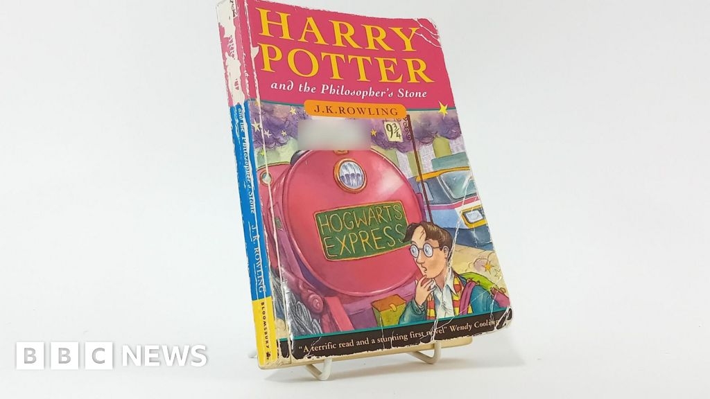 Harry Potter book from school test kit 'may fetch' £3k at auction