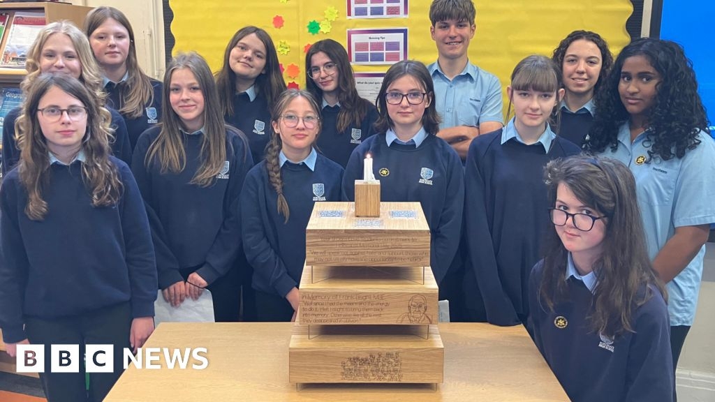 Ipswich students design candleholder for late holocaust survivor