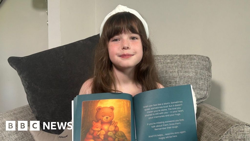 Newton Aycliffe girl, 9, writes book to help children with grief