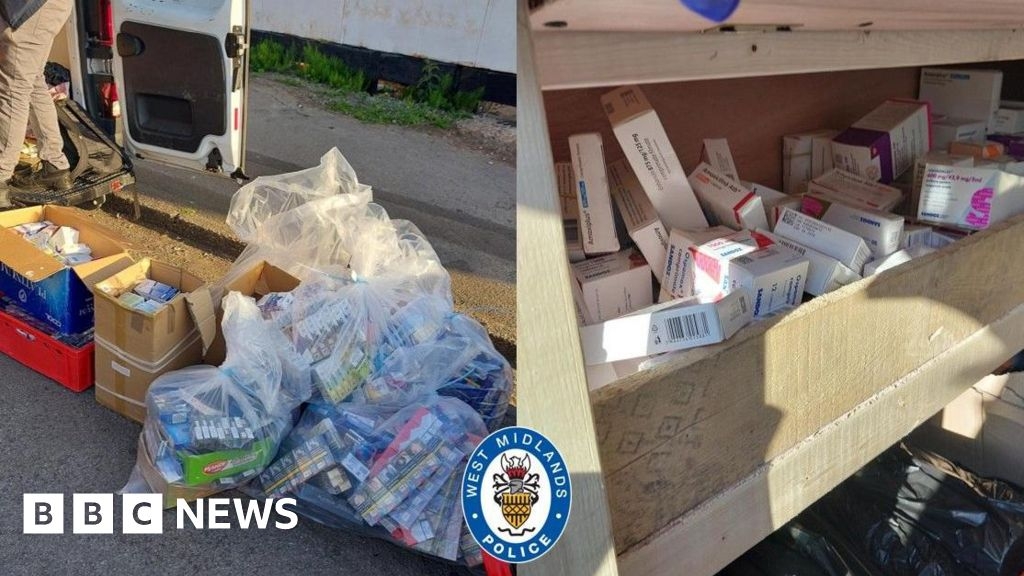 Thousands of illegal vapes seized from van in Coventry