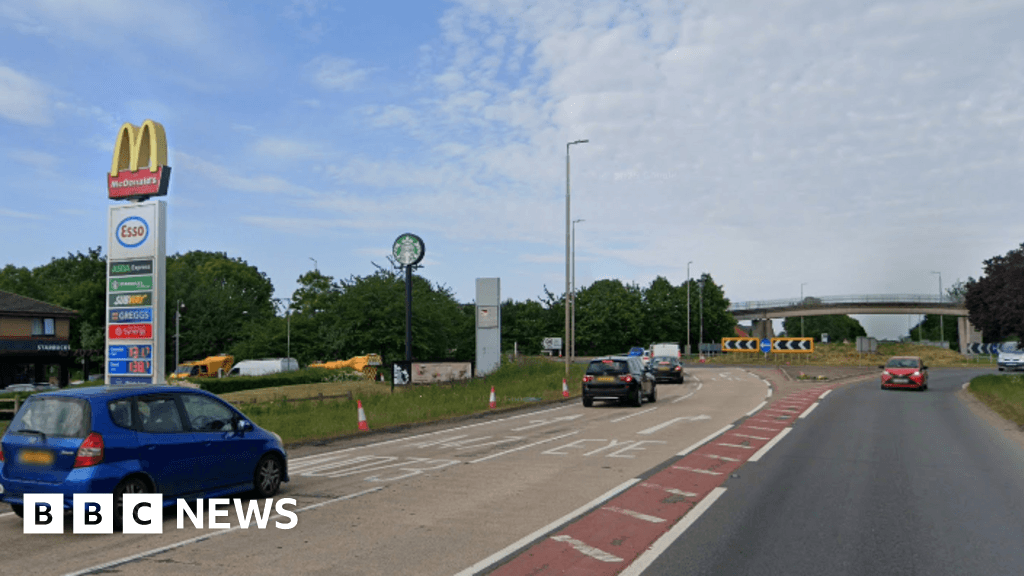 Yaxley motorcyclist dies following Eye van crash