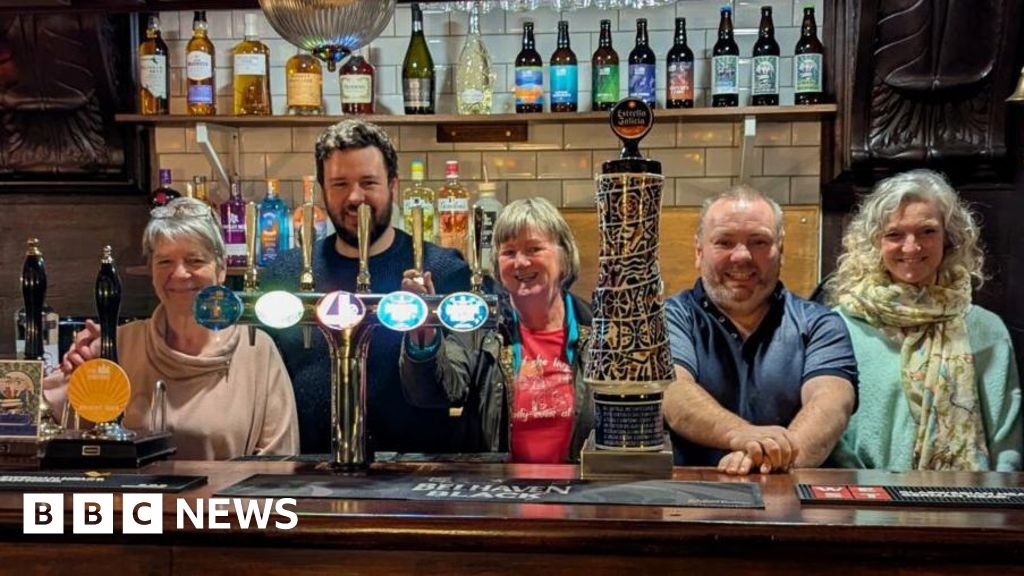 The Wigtown Ploughman: Pub saved in Scotland's 'forgotten place'