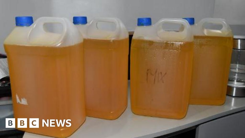 Containers full of suspected THC worth £2.5m seized in police raid