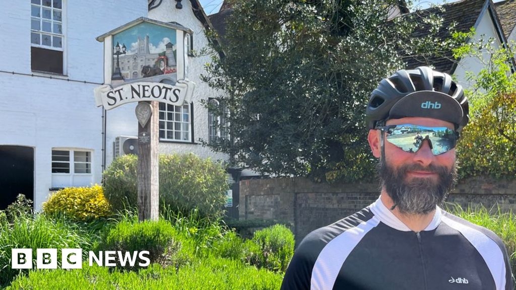 St Neots to St Neot cycle over old bones row