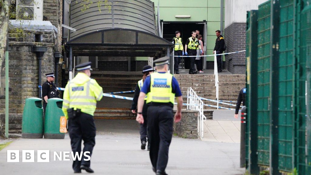 Ammanford school stabbing: Man charged over collapse of trial