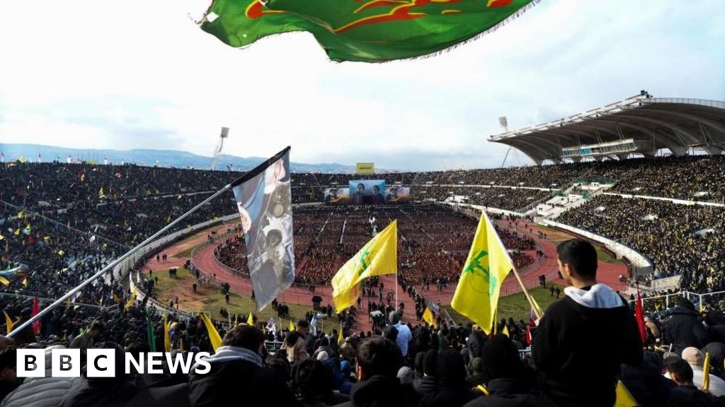 Hassan Nasrallah: Huge crowds gather for Hezbollah leader's funeral