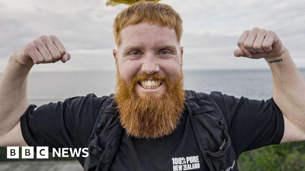 Hardest Geezer Russ Cook finishes running length of New Zealand