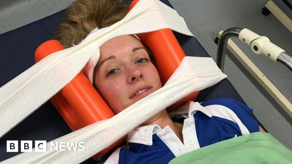 Denbigh hockey player 'in limbo' after head struck by ball