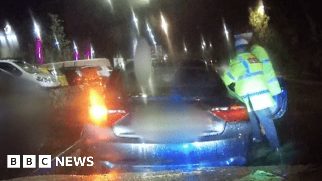 Aberdeen driver who dragged police officers down Highland road with car is jailed