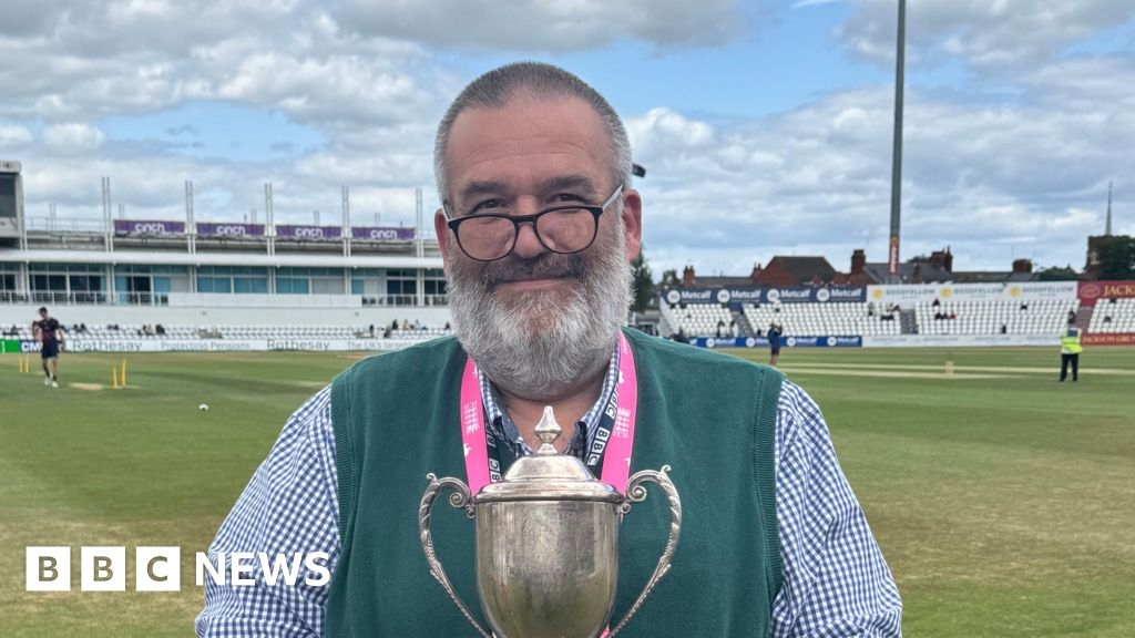 Northamptonshire commentator Andrew Radd wins prestigiou award