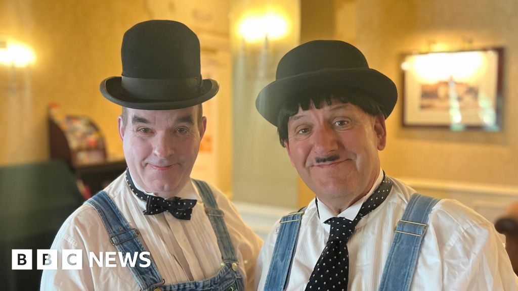Superfans gather in Harrogate for Laurel and Hardy convention