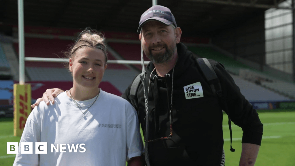 Rugby star Ella Cromack's conversion challenge for ill dad