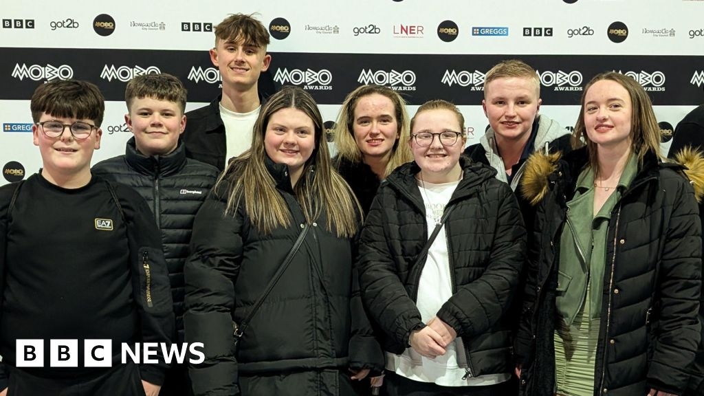 Deaf choir felt 'brave' to sing at MOBO Awards in Newcastle
