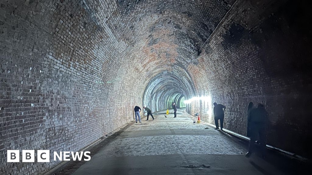 Tunnel closed to passengers for 60 years reopens for weekend