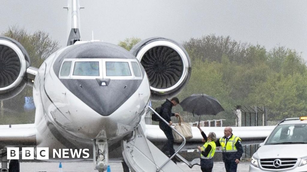 Rory McIlroy: Masters champion arrives back in Northern Ireland