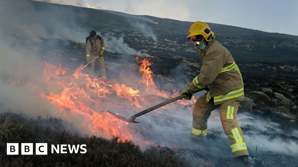 Amber wildfire warning issued as dry and sunny weather continues