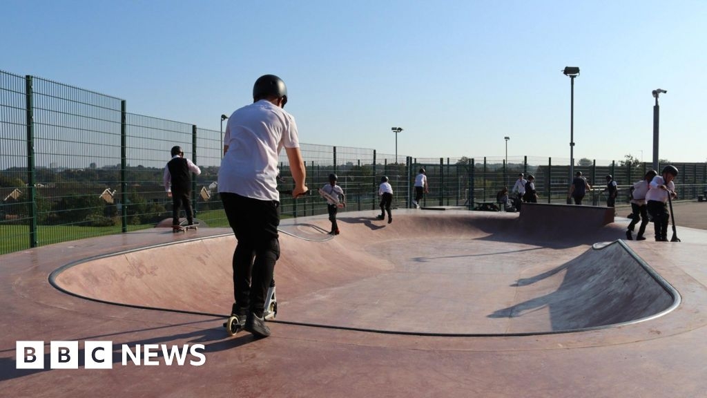 School skatepark officially opens in UK first