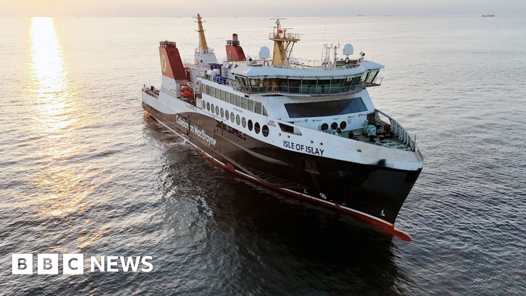 Turkish-built CalMac ferry completes first sea trials