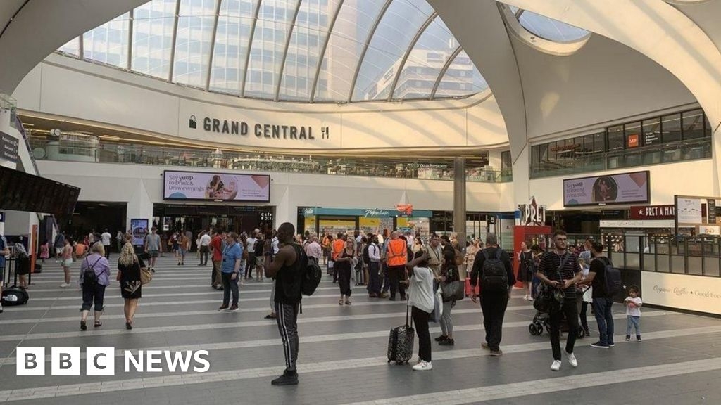 Teenager stabbed at Birmingham New Street railway station