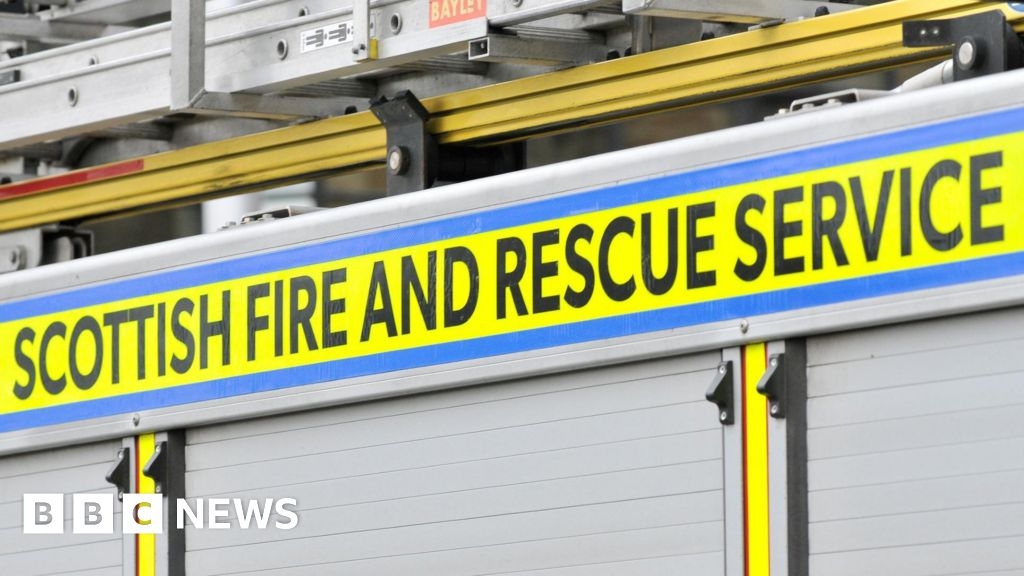 Firefighters tackle blaze at Invergordon industrial Park