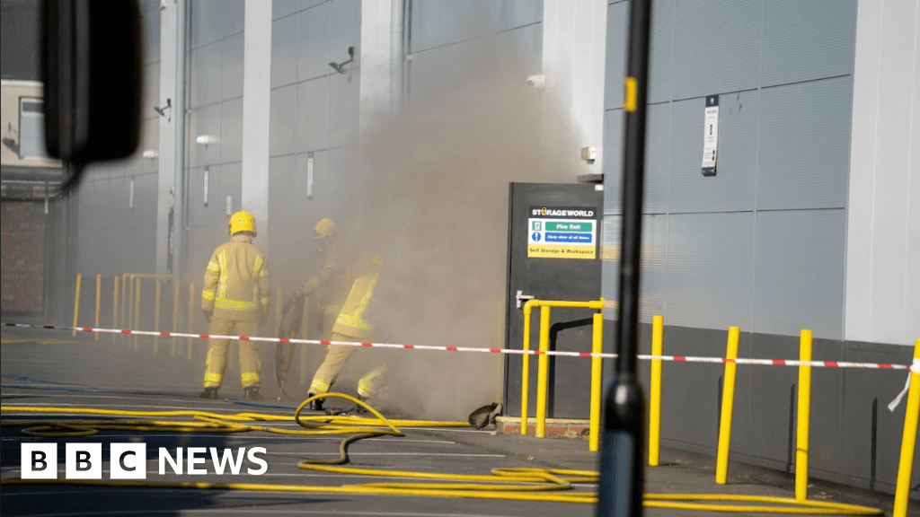 Middleton: Firefighters continue to tackle large blaze