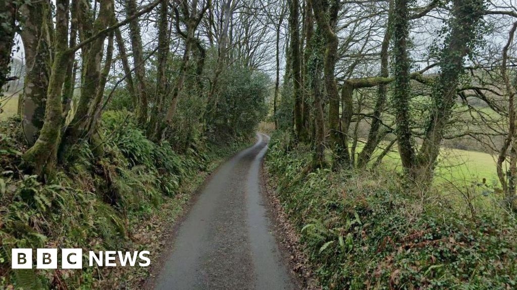 Driver in hospital after Cornwall hedge crash