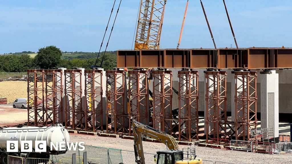 Footage shows progress on long-awaited A417 scheme
